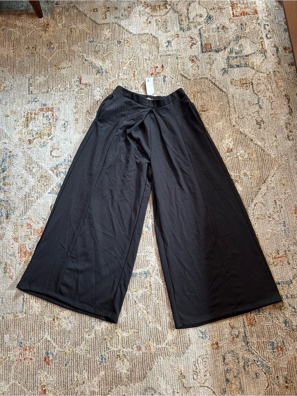 Wide Leg Bootcut Black Women's Pants